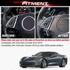 x xotic tech Carbon Fiber Pattern Paddle Shifter Extensions Cover