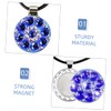 OHPHCALL 5pcs Portable Golf Marker Necklace Decorative Hat Clip Golf