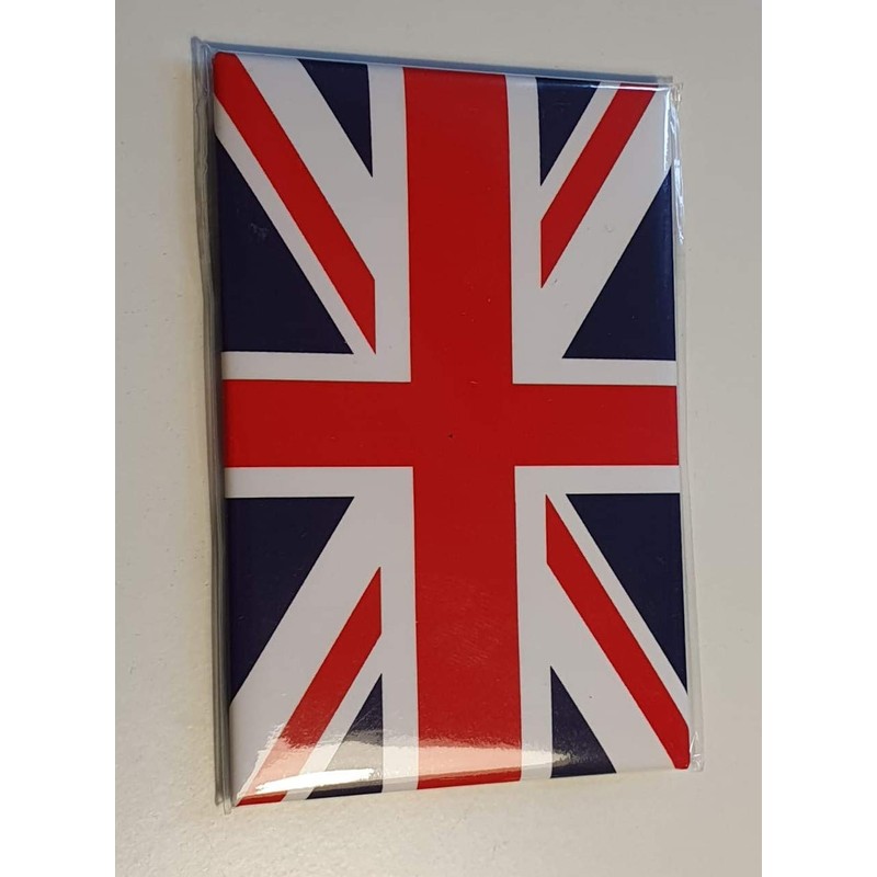 thomas benacci Union Jack Metal Tin Fridge Magnet - British