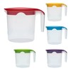 1 Liter Plastic Water Fruit Juices Jug Milk with Lid