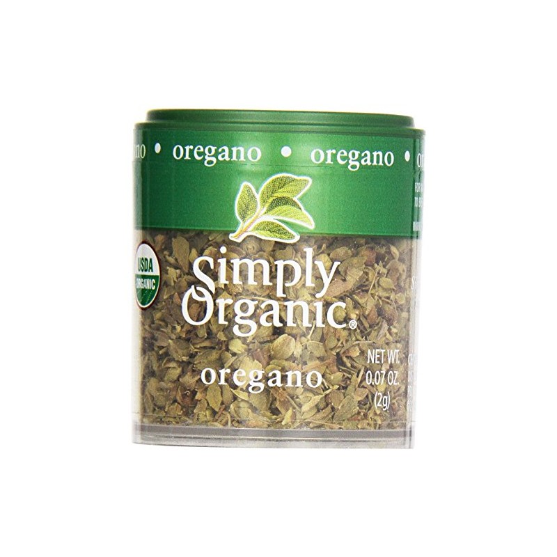 Simply Organic, Mini Oregano, .07 oz