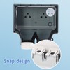 Outdoor Outlet WIFI IP66 Waterproof Socket With Timer for Patio