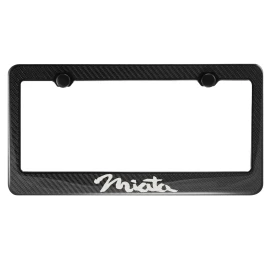 MVP Carbon Fiber License Plate Frame for Miata (Fit Front Only)