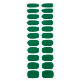 HAIIDOAK Nail Stickers, Gel Nail Strips with Manicure Tool Kit, 22 Pieces, Long Lasting, Chip Resistant, UV Free, Green