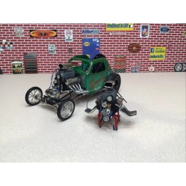 ACME / GMP 1/18 GMP ACME SUPER RAT ALTERED FIAT DRAGSTER ENGINE NEW A1800104