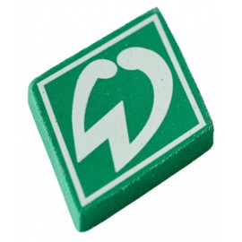 Werder Bremen SV Radiergummi - Raute - Radierer Logo SVW