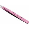 Rubis Switzerland Mc0135pk/r1k111-z08 Pink Slanted Tip Swiss Slanted Tip Tweeze,