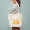 CafePress Mozzarella Sticks Cheese Lover Funny Snac Tote Bag Reusable