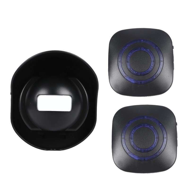 Infrared Detector Alarm to 240V Black Waterproof Separate Design 38