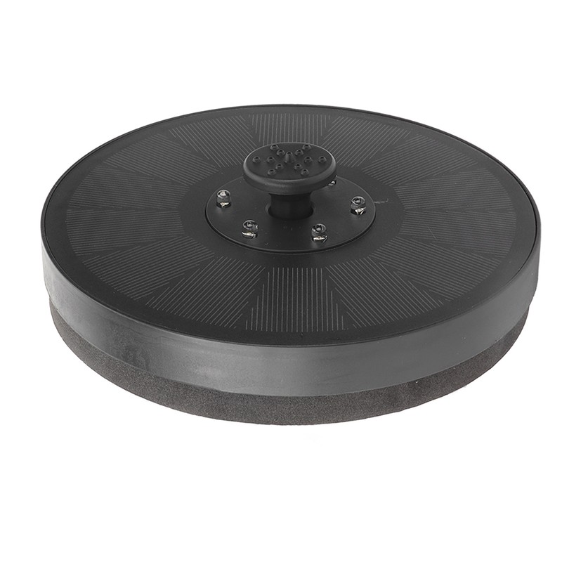 3W 7V Solar Lighted Fountain with Nozzle Floating Fountain Pump