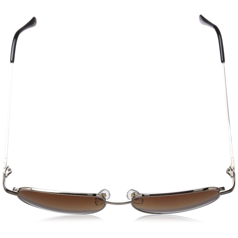 Fashion Glass 7696 Men's Sunglasses, brown half (frame gold)