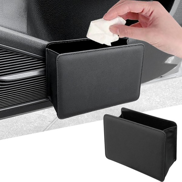 Ysemco Car Trash Can Car Storage Box Storage Case Small