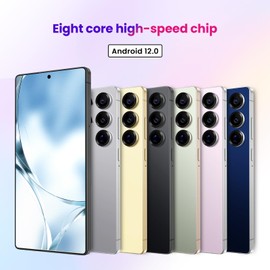 Fine Life Pro Unlock Android Phone, Support 4G LTE FDD: B1/B3/B4/B7, 6.75 Inch Display, 4GRAM+64GROM/TF256GB, 5MP+16MP Dual Cameras, Dual SIM Cards, Metal Frame (11Pink)