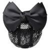 Chignon Net Barrette with Net Bun Net, Hair Net, Ribbon,