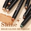 12PCS Eye Shadow Sticks Set, Waterproof Eyeshadow Stick, Highlighting Pigmented