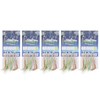 5 Set Octopus Simulation Fishing Rigs Luminous Fishing Lure Bait