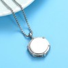 Oinsi Rockers Jazz Band Drum Stainless Steel Cremation Necklace For