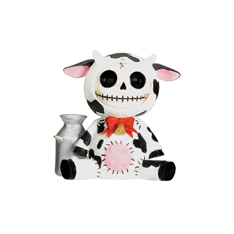SUMMIT COLLECTION Furrybones Moo Moo Signature Skeleton in Dairy Cow