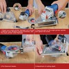 HERZO Dust Extraction Cutting Guard for 115/125mm Angle Grinder