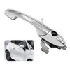 Right handle Fit Fiat 500 Chrome Outer Door Handle Offside
