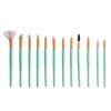 DUSTY RAINBOW 24 PIECES ULTRA SOFT MAKEUP BRUSHES ARANTZA COSMETICS