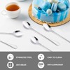 12 Pcs Latte Macchiato Spoons Set Ice Cream Spoons Long