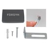 FDXGYH 10set White Board Mounting Hardware L-Shaped Whiteboard Hanging Brackets