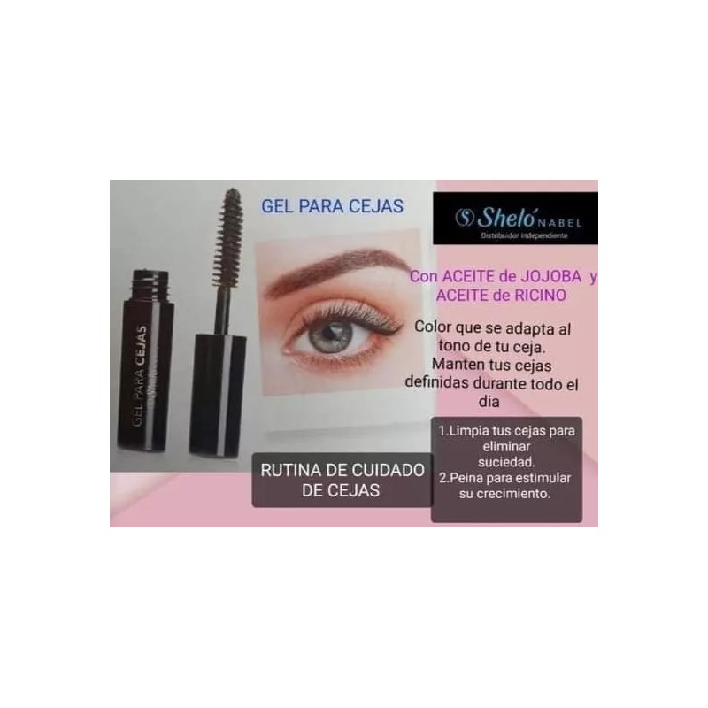 Sheló Nabel Gel Para Cejas + Estimulador De Pestañas +
