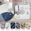 Portable Mini Sewing Machine for Beginners, 14 Stitches & Extension
