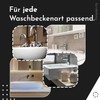 Bürstenking Universal Ablaufgarnitur, für Waschbecken und Waschtisch, einfache Montage und