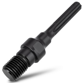 KSEIBI 919574 Power Bit Adapter - 1-1/4"-7 Male to SDS Max Shank Adapter for Diamond Core Drill Bits | Short Adapter for Easy Drilling