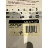 Baldwin Brass Classic Single Toggle Switch Plate in Satin Nickel