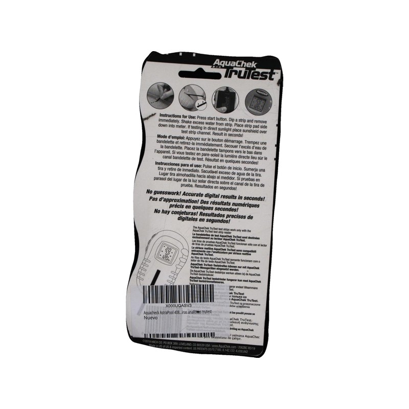 Interline AquaChek TruTest Test Strips 50 Pieces PH Chlorine for