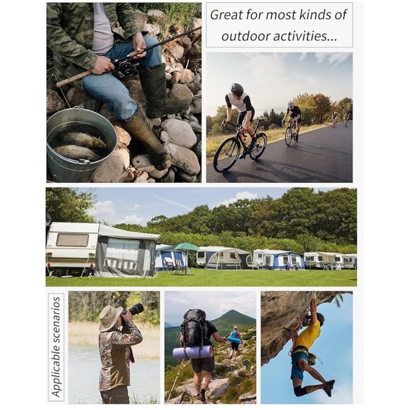 Gihuo Gihuo Men's Fishing Vest Utility Safari Travel Vest with