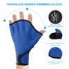 PATIKIL Swim Gloves, Webbed Swimming Gloves Aquatic Fitness Water Resistance