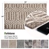 REFETONE Indoor Doormat, Front Back Door Rug Durable Rubber Backing