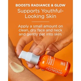 Andalou Naturals Turmeric + C Enlighten Serum, 1.1 Ounce
