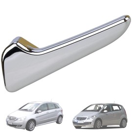 Twowinds Inner Handle Door Left Compatible with Mercedes A-Class W169 (2004-2012), B-Class W245 (2005-2012) 1697600961, 1697600308 Chrome-Plated