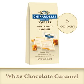 Ghirardelli White Chocolate Caramel Candy, 5 Ounce, Pack of 3