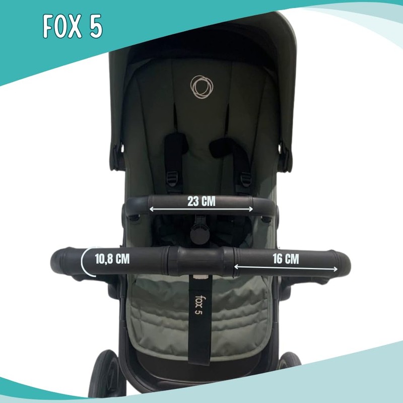 PROTEC TIF | Set of Faux Leather Handlebar Covers and