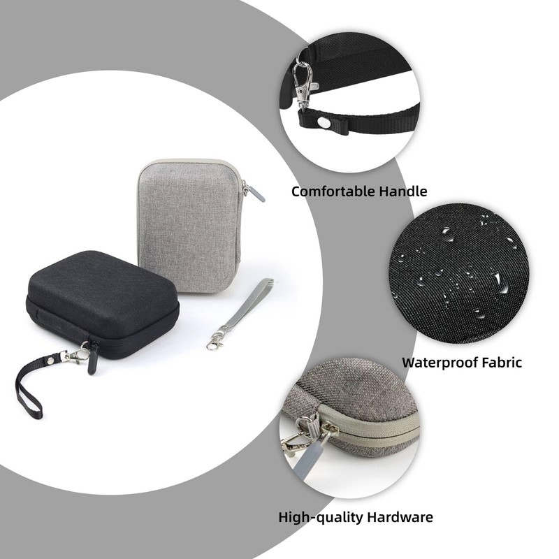 Zudoo Camera Case, Hard Shell Protective Carrying Case, Compact for