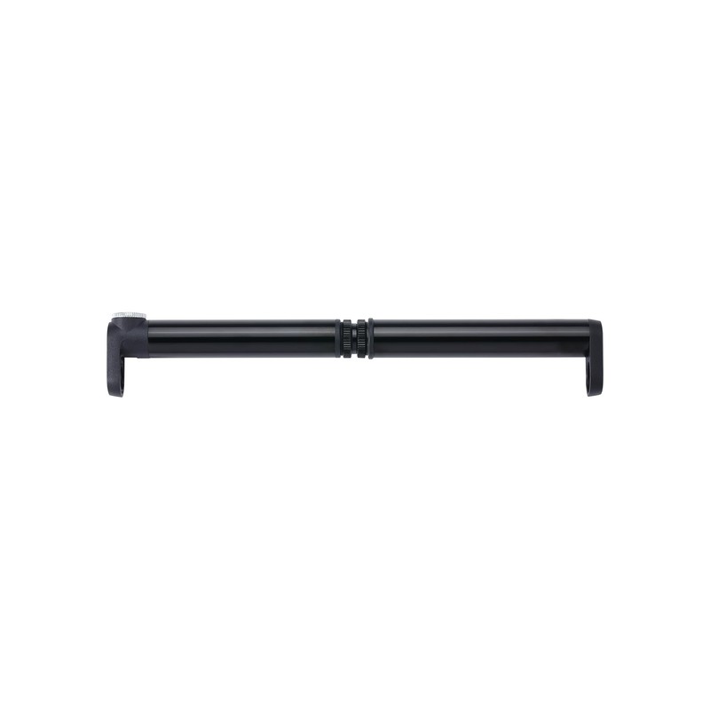 BBB Cycling DoubleShot Mini Bicycle Pump I 120 mm Foldable
