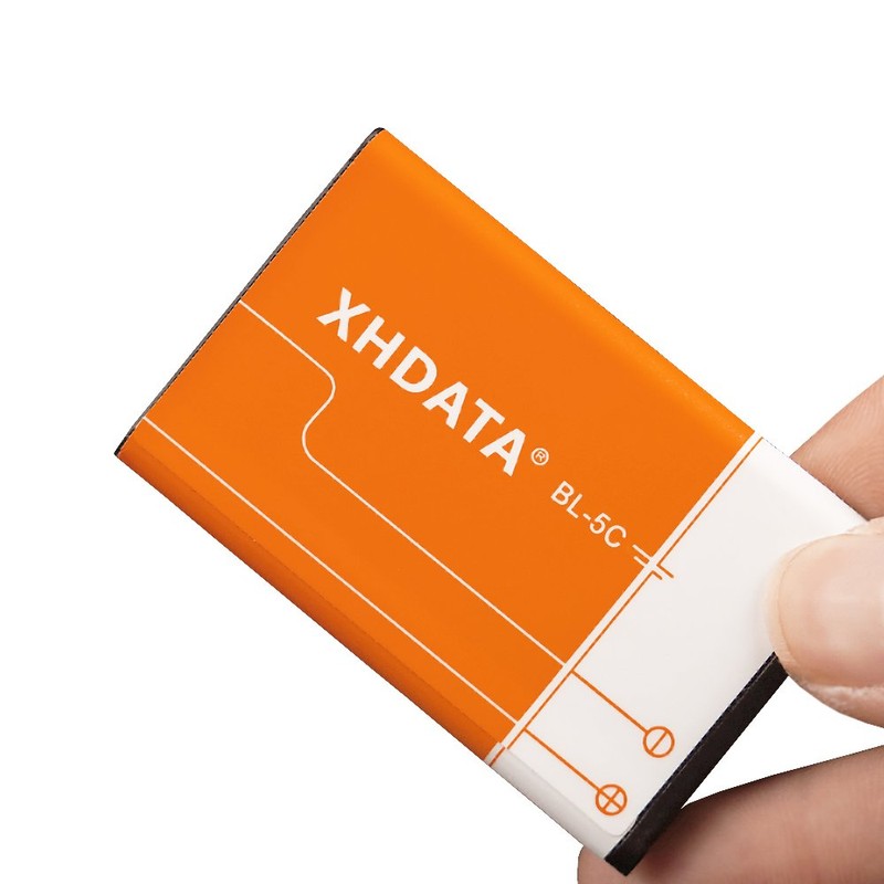 XHDATA BL-5C Battery 3.7V 1500mAh Rechargeable Battery Large Capacity for