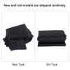 Black Folding Bed Cover Portable Bed Cover Furniture Dust Proof