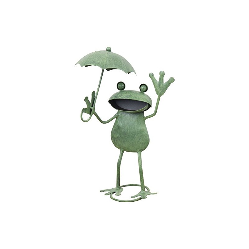 It. He's an Industrial Figurine/Object Green Approx. 12 × 24