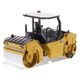 Diecast Masters 1:64 Caterpillar CB-13 Rodillo con ROPS, Play & Collect Series Cat Camiones y equipo de construcción | Modelo a escala 1:64 coleccionable a troquel | Diecast Masters Model 85630
