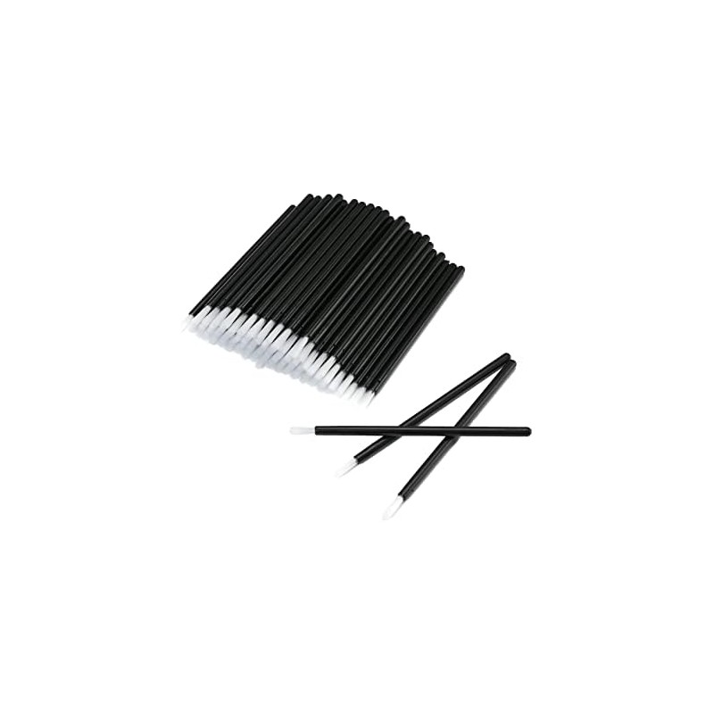 100 brochas de maquillaje desechables para labios, pintalabios, brillo de