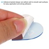 PATIKIL 4 Pairs / 8 Pieces Self Stick Hot/Cold Water