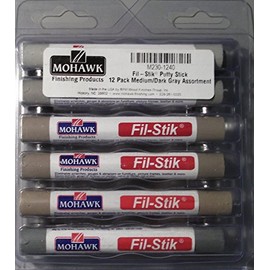 Mohawk Fill Stick 12 Pack Medium to Dark Gray Assortment M230-1240
