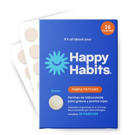 Parches para Acné - Parches Hidrocoloides Absorbentes - Ideal para Acné y Espinillas - Pimple Patch Reduce inflamación y enrojecimiento (36 Parches)